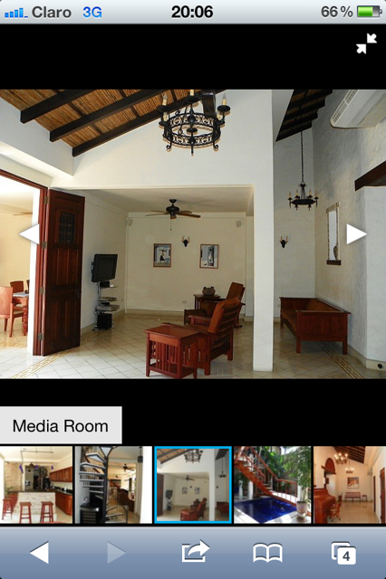 Propertyshelf Nicaragua MLS Listing Search on the Iphone 4 Picture Gallery